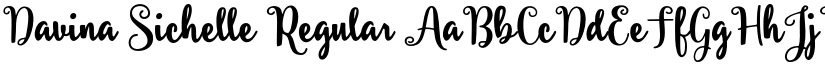 Davina Sichelle font download