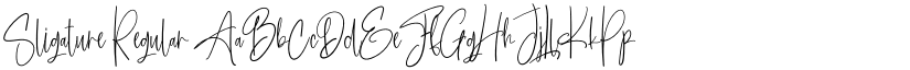Sligature Regular font