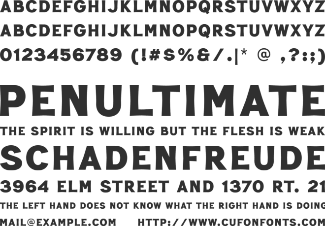 Helight font preview