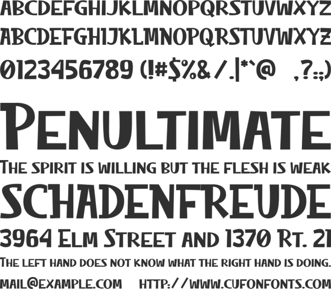 Beach Vibe font preview