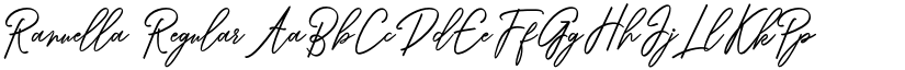 Ranuella Regular font