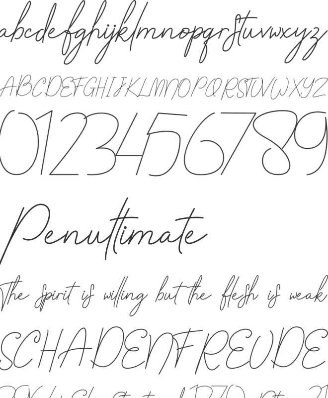 Bullshitting font preview