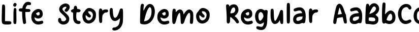 Life Story Demo Regular font