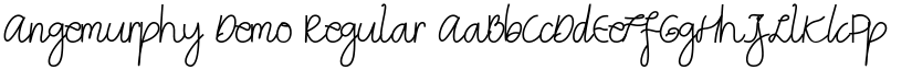 Angemurphy Demo font download