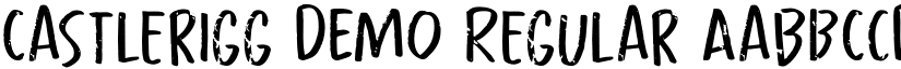 Castlerigg DEMO Regular font