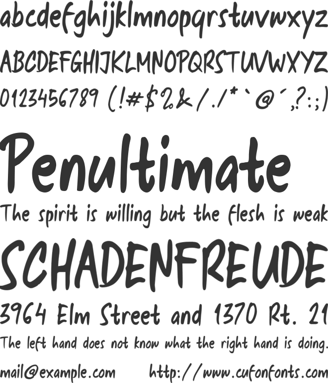 Garlic Cheese Bread font preview