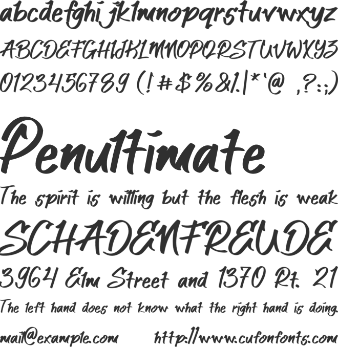 Gold-Jack font preview