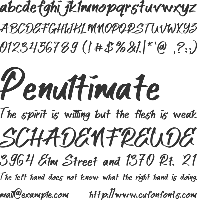 Gold-Jack font preview