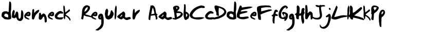 dwerneck font download