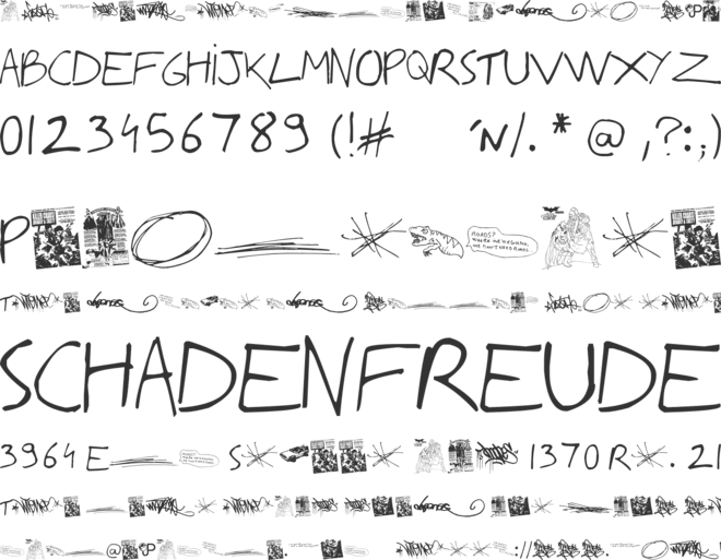 Writing You A Letter font preview