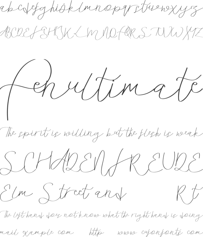 Siblings Love Demo font preview