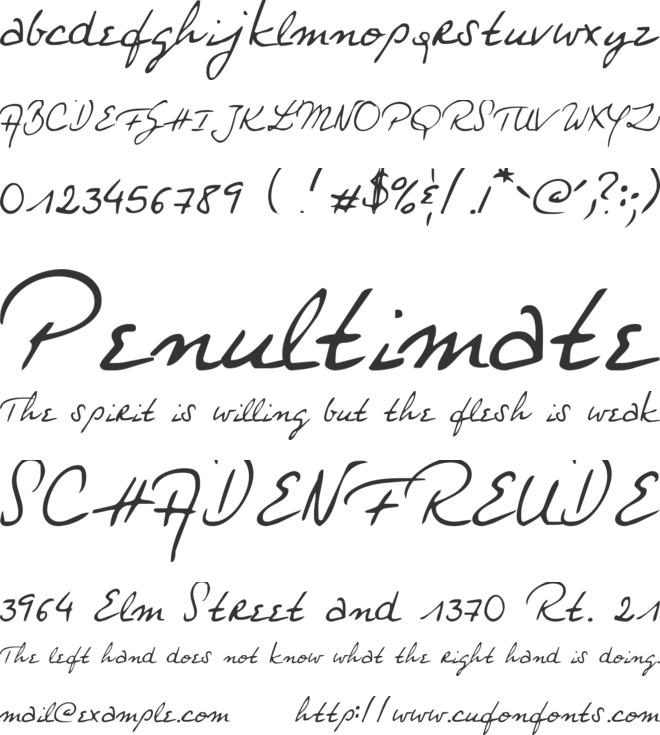 Soli Deo Gloria font preview