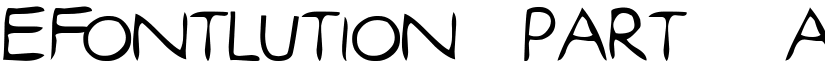 efontlution_part3 font