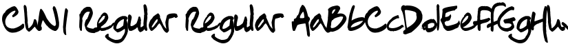 ChN1 Regular Regular font