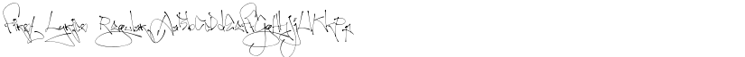 First Lyrics Regular font