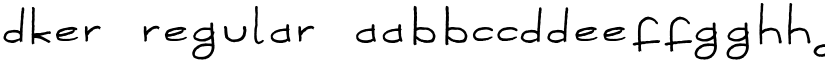 Dker font download
