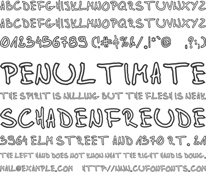 #Glidepath font preview