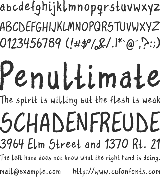 Lauvik font preview