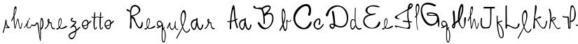 shiprezotto Regular font