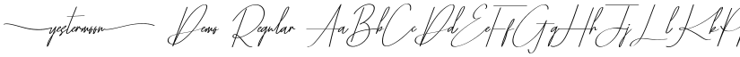Yestermoon Demo font download