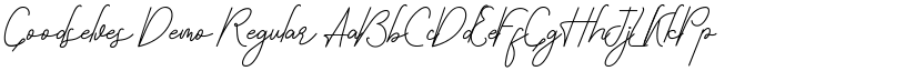 Goodselves Demo font download