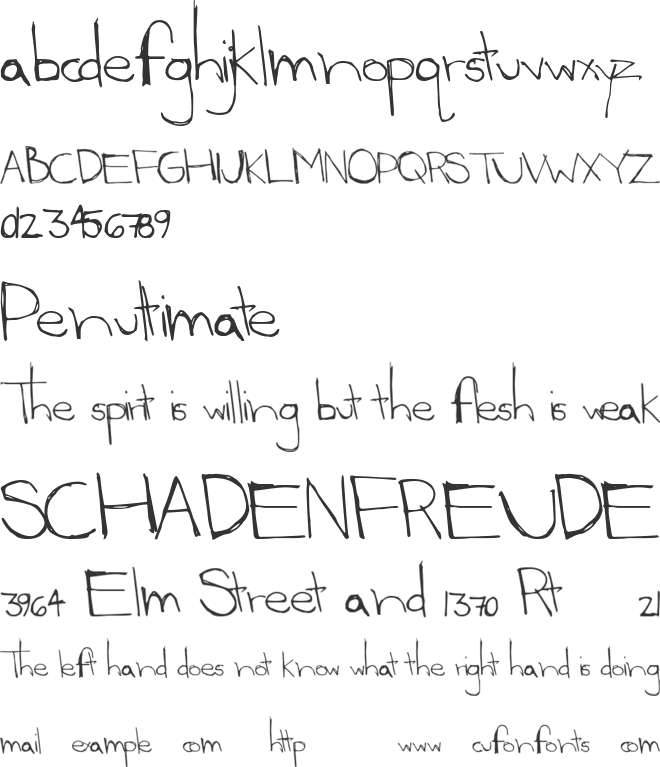 GatewayDrug font preview