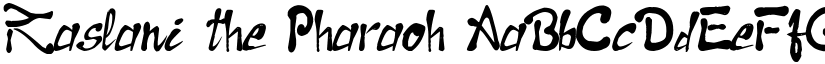 Raslani the Pharaoh font