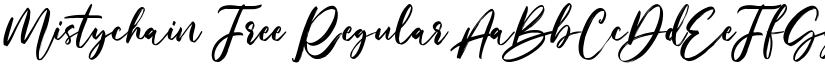 Mistychain Free Regular font