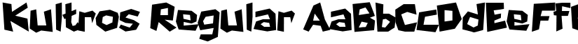 Kultros Regular font