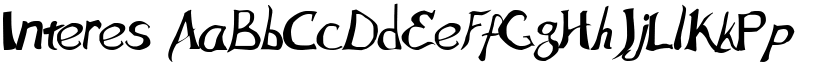 Interes font