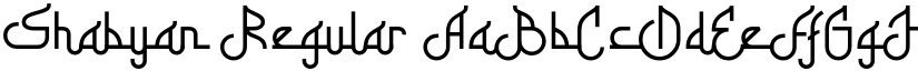 Shabyan font download