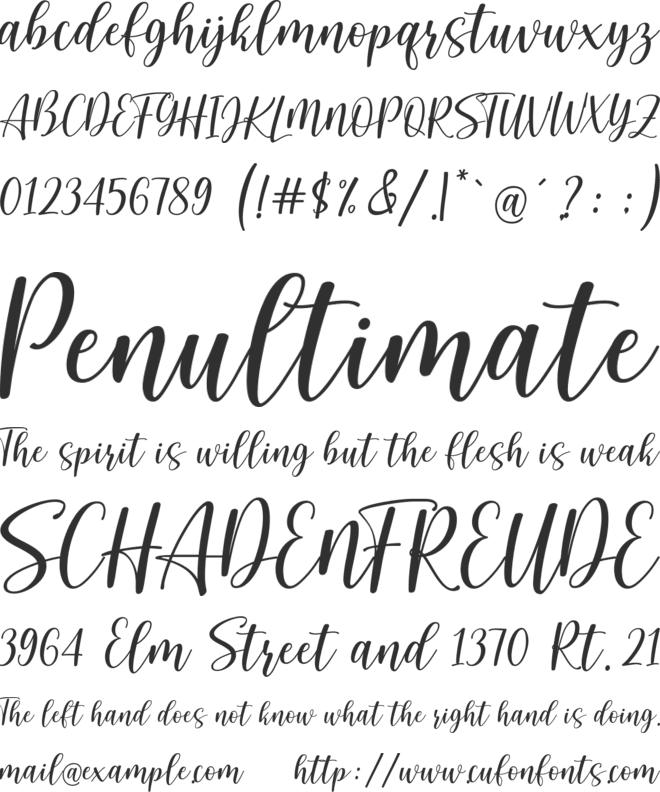 Baby Dualistic font preview