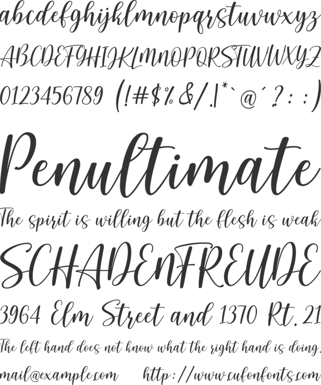 Baby Dualistic font preview