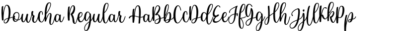 Dourcha Regular font