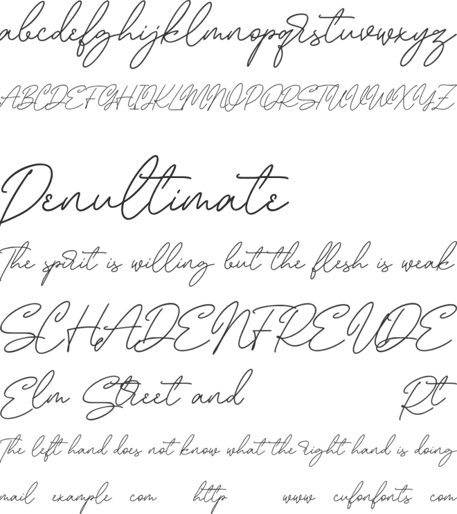 Marshlord Free font preview