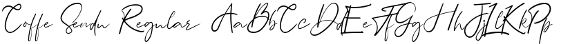 Coffe Sendu font download