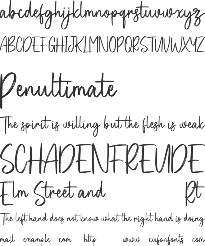 Goldshift Free font preview