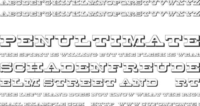 Madrid font preview