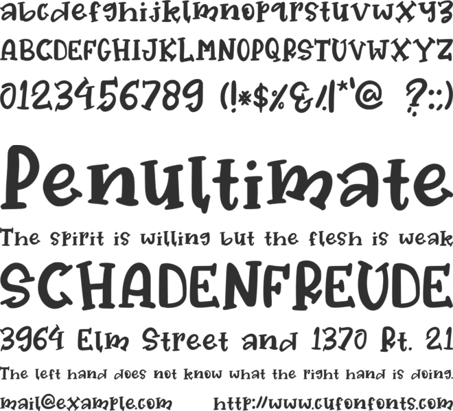 HELLOBOLA font preview