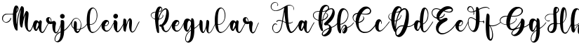 Marjolein Regular font
