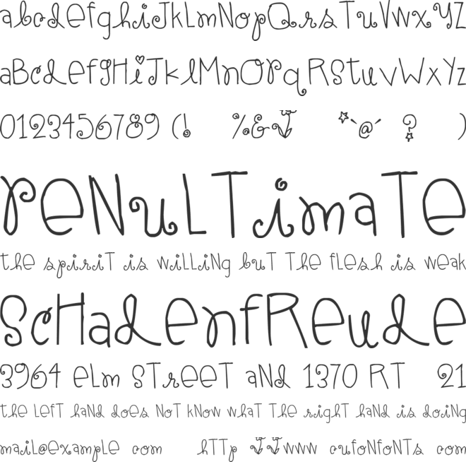 elle ami font preview