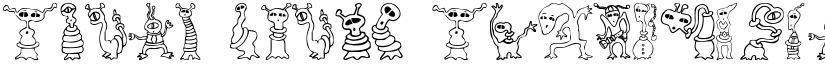 Alien Twits font