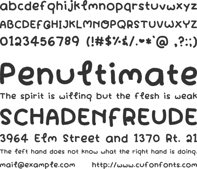 Wind Blows font preview