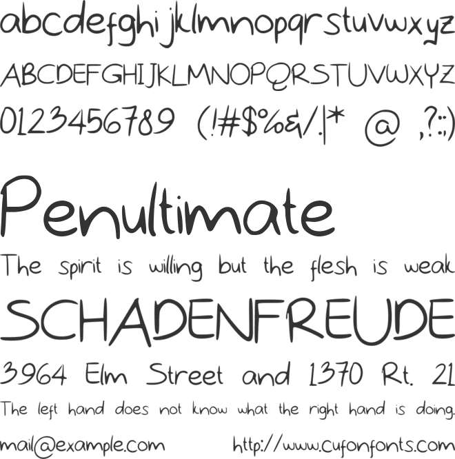 FuckYouv2 font preview