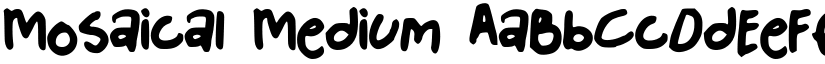 Mosaical Medium font