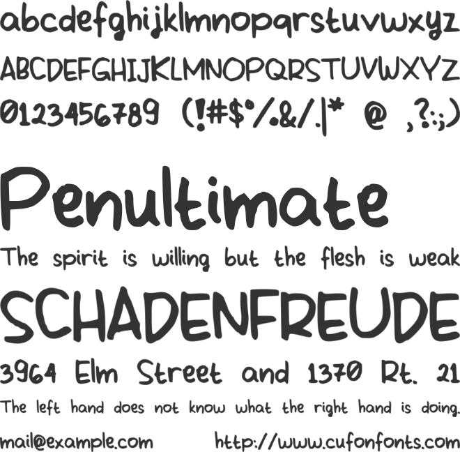 SpongeMeetsVanilla font preview