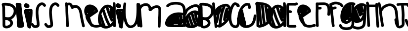 Bliss Medium font