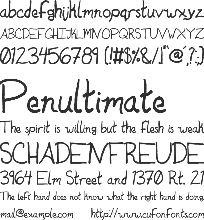DuntonSophicated font preview