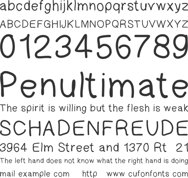 Gaelleingsletter font preview