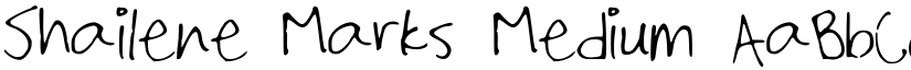 Shailene_Marks Medium font